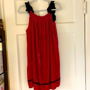 Diane von Furstenberg velour dress